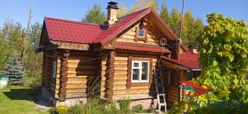 Бревенчатый дом в СНТ Ветеран в Ейске - ejsk.yutvil.ru - фото 1
